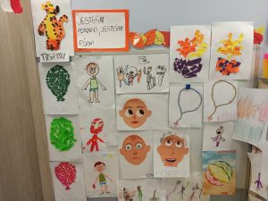 Prace dzieci z oddziałów przedszkolnych