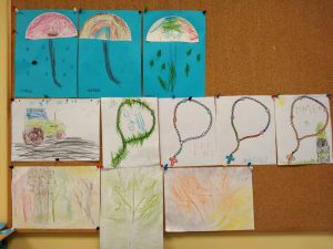 Prace dzieci z oddziałów przedszkolnych