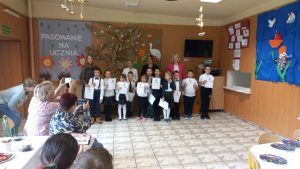 Pasowanie uczniów klas I