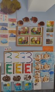 Prace dzieci z oddziałów przedszkolnych