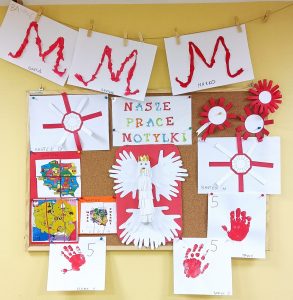 Prace przedszkolaków - listopad