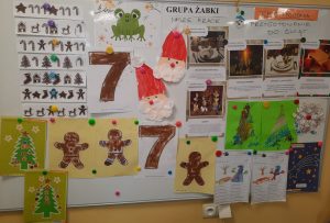 Prace przedszkolaków - grudzień