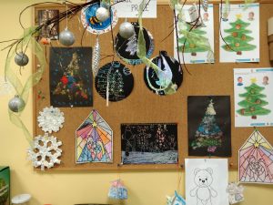 Prace przedszkolaków - grudzień