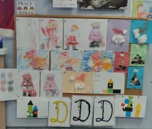 Prace przedszkolaków - grudzień