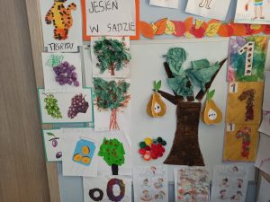 Prace dzieci z oddziałów przedszkolnych