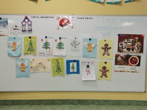 Prace przedszkolaków - grudzień