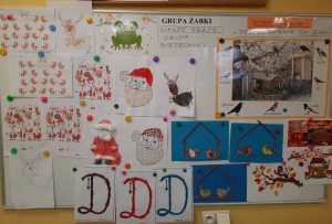 Prace przedszkolaków - grudzień