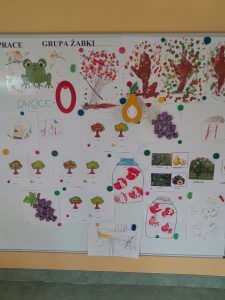 Prace dzieci z oddziałów przedszkolnych