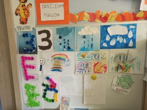 Prace dzieci z oddziałów przedszkolnych