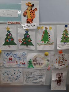 Prace przedszkolaków - grudzień