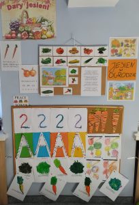 Prace dzieci z oddziałów przedszkolnych