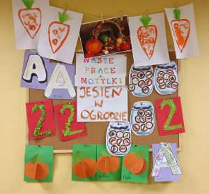 Prace dzieci z oddziałów przedszkolnych