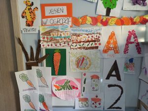 Prace dzieci z oddziałów przedszkolnych