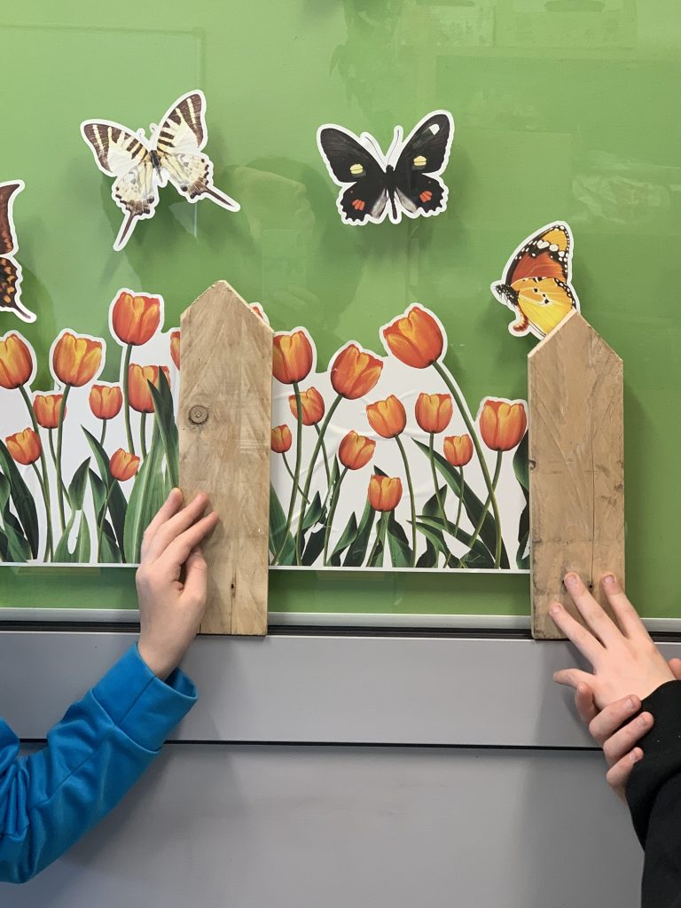 wizualizacja mini ogrodzenia