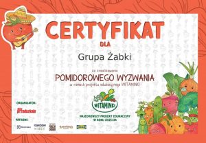 Certyfikat Grupa Żabki