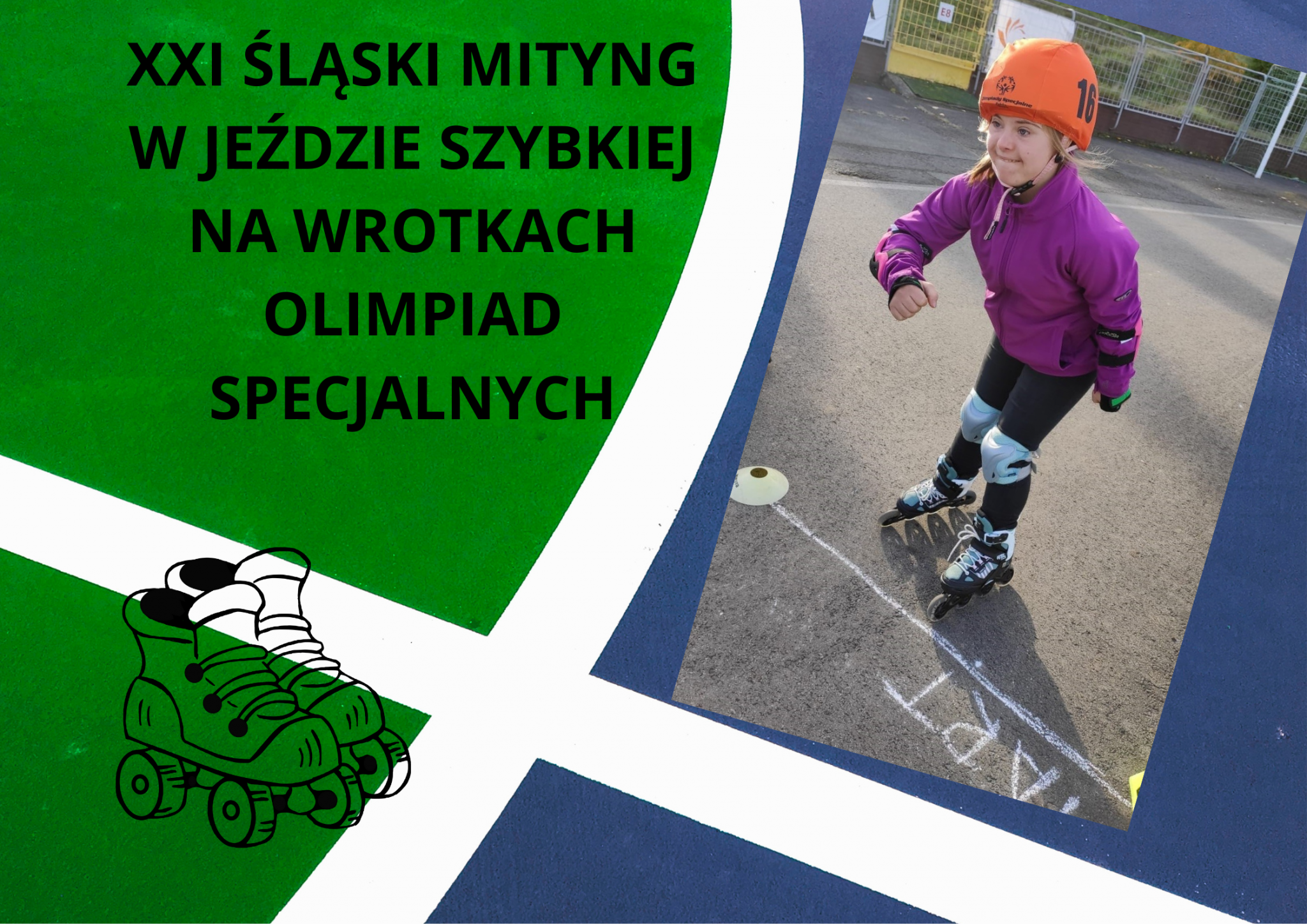 XXI Śląski Mityng w Jeździe Szybkiej na Wrotkach Olimpiad Specjalnych Jastrzębie 2023