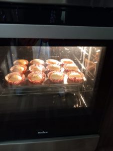 babeczki w piekarniku