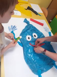 Kropelka wody- plakat- wykonywanie