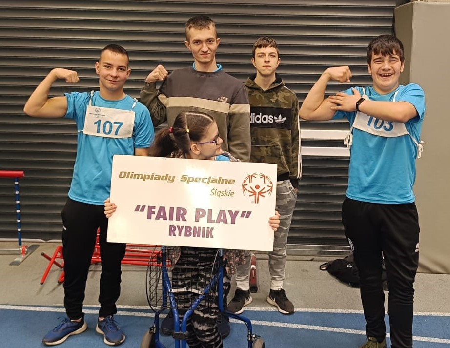udział zawodników Fair Play w XXII Śląski Mityng Lekkoatletyczny Olimpiad Specjalnych Racibórz 2024