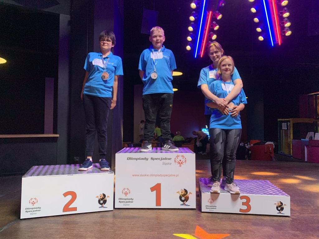 udział zawodników Fair Play w XLVI Makroregionalny Śląski Turniej Bowlingowy Olimpiad Specjalnych Ruda Śląska 2024