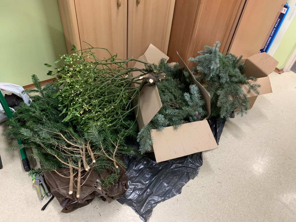 warsztaty robienia stroików świątecznych