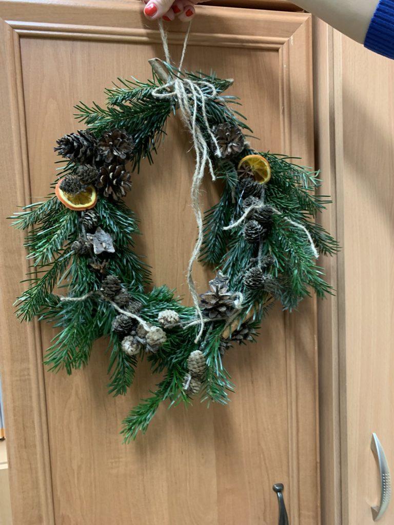 warsztaty robienia stroików świątecznych