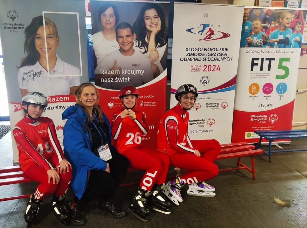 Patrycja zawodniczka Klubu Olimpiad Specjalnych Fair Play Rybnik