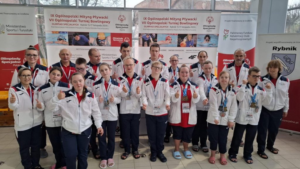 Patrycja zawodniczka Klubu Olimpiad Specjalnych Fair Play Rybnik