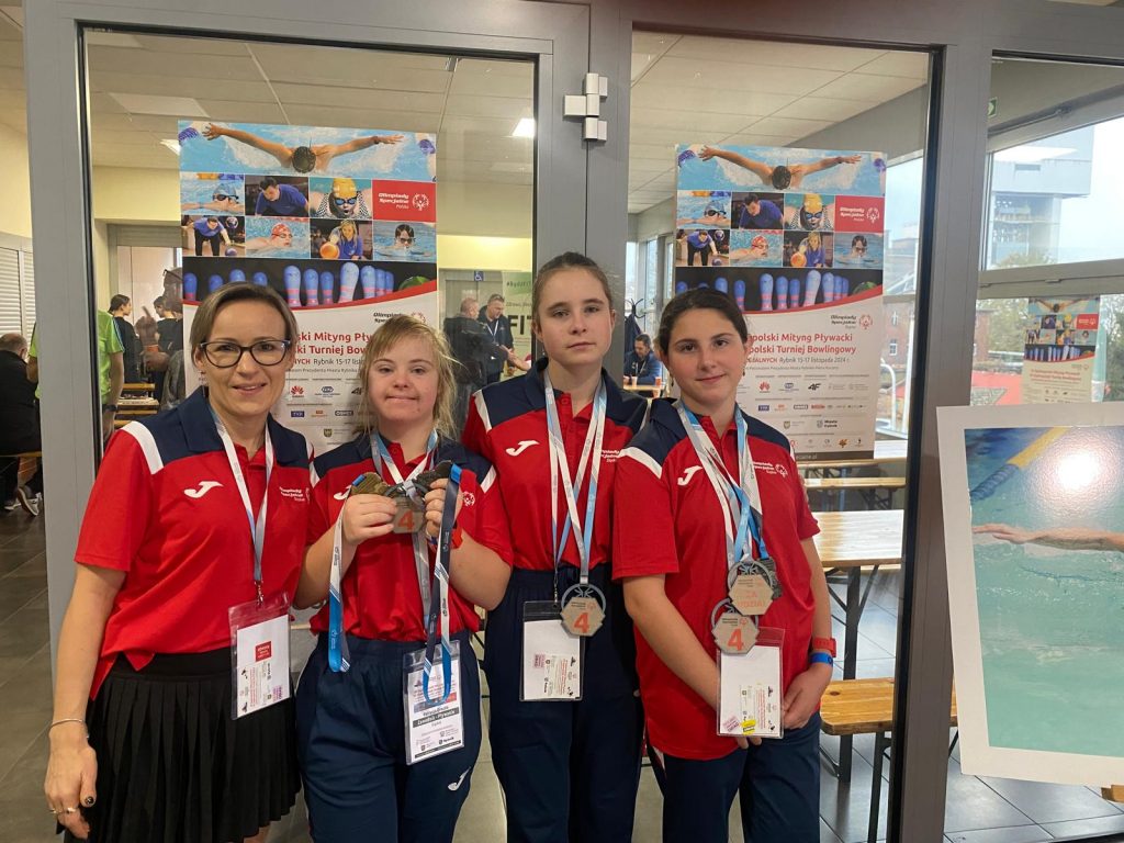 Patrycja zawodniczka Klubu Olimpiad Specjalnych Fair Play Rybnik