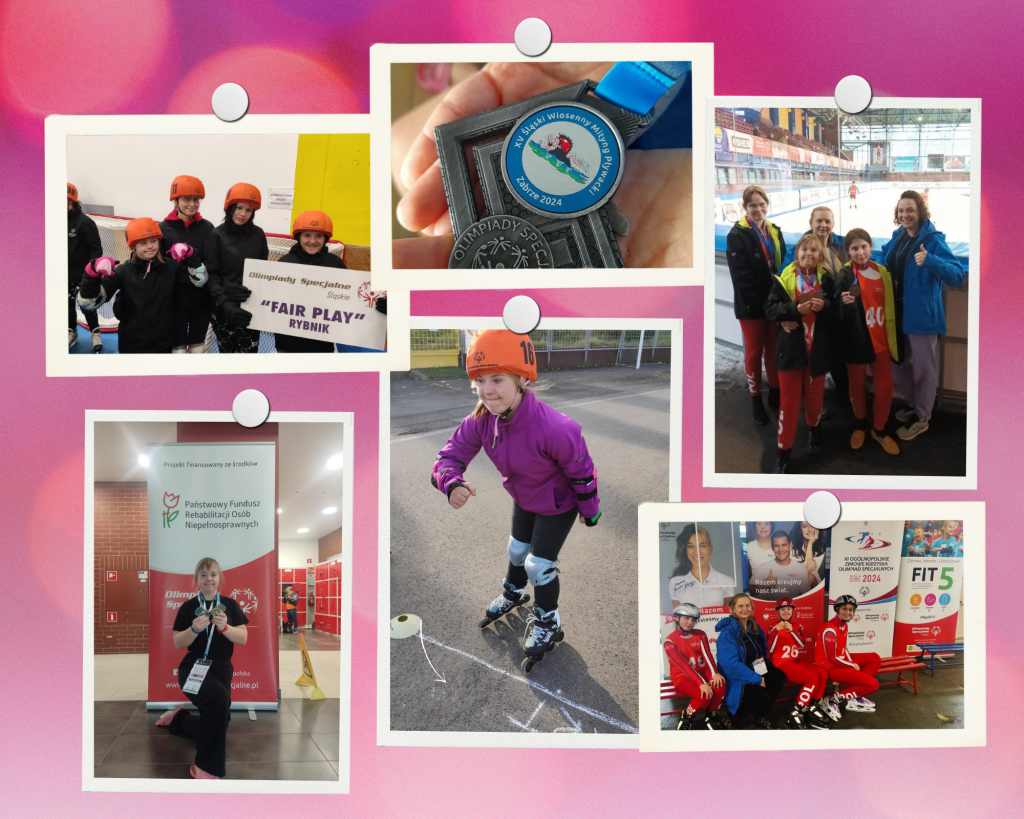Patrycja zawodniczka Klubu Olimpiad Specjalnych Fair Play Rybnik