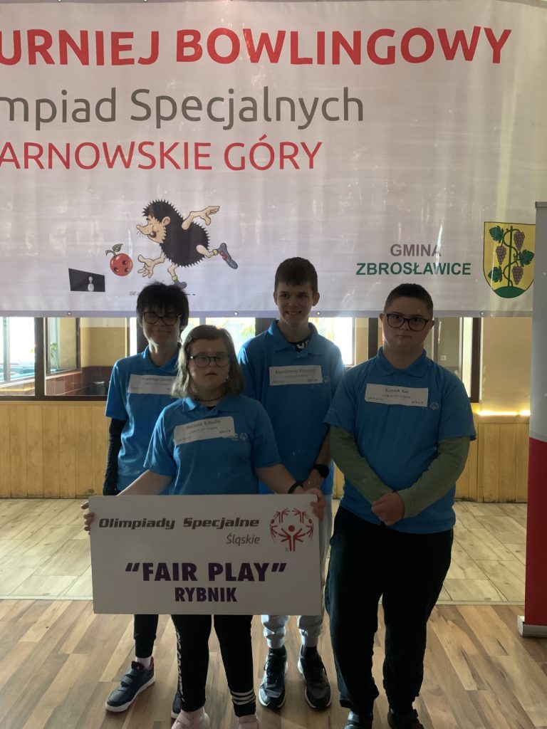 Krzysztof zawodnik Klubu Olimpiad Specjalnych Fair Play Rybnik