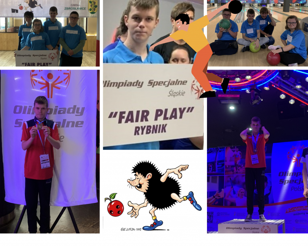 Krzysztof zawodnik Klubu Olimpiad Specjalnych Fair Play Rybnik