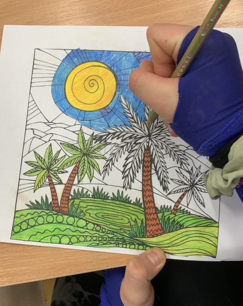 hortiterapia zimą w sps7 rybnik