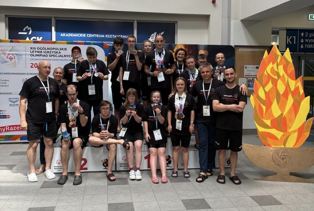 udział zawodników Klubu Fair Play Rybnik w XIII Ogólnopolskich Letnich Igrzyskach Olimpiad Specjalnych