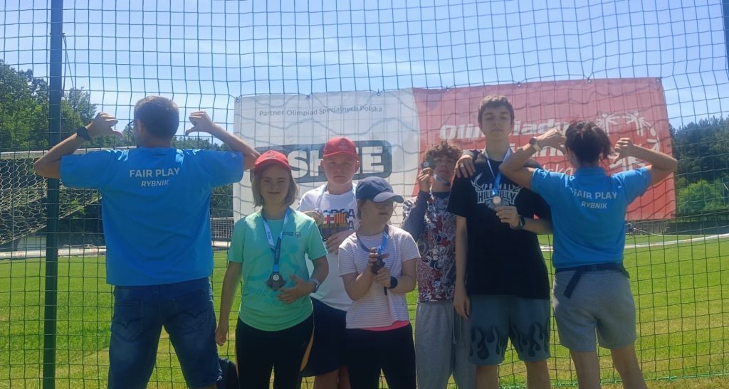 udział zawodników Klubu Fair Play w X Mityngu Nordic Walking Olimpiad Specjalnych