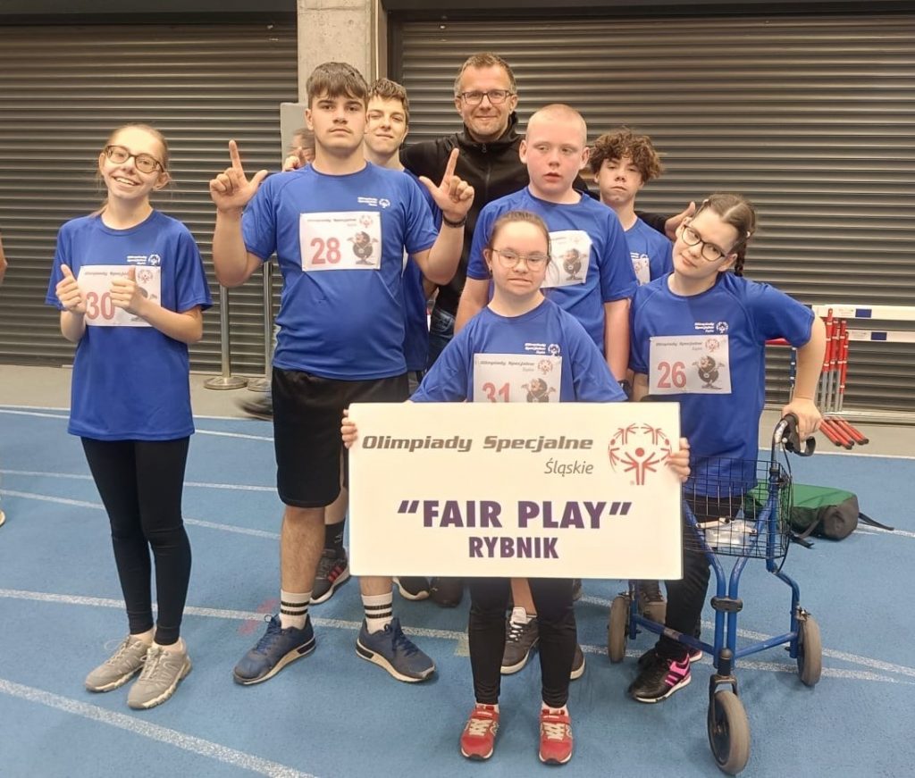 udział zawodników Klubu Fair Play w XXIV Śląskim Mityngu Lekkoatletycznym Olimpiad Specjalnych w Raciborzu