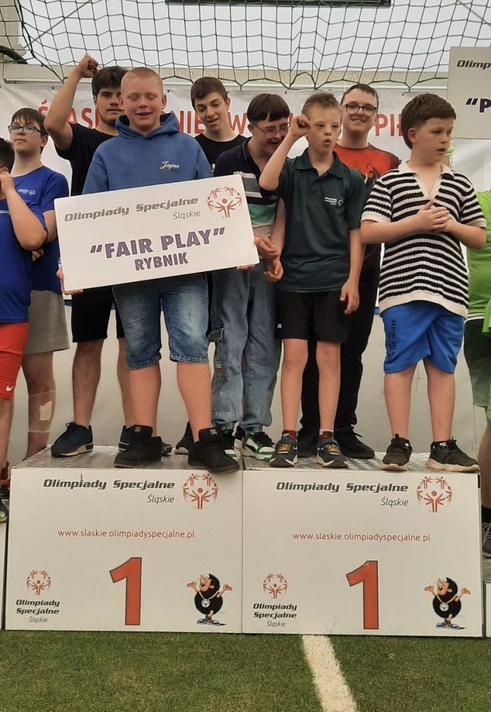 udział zawodników Fair Play w XXIV Śląskim Turnieju w Halowej Piłce Nożnej Olimpiad Specjalnych Ruda Śląska 2026