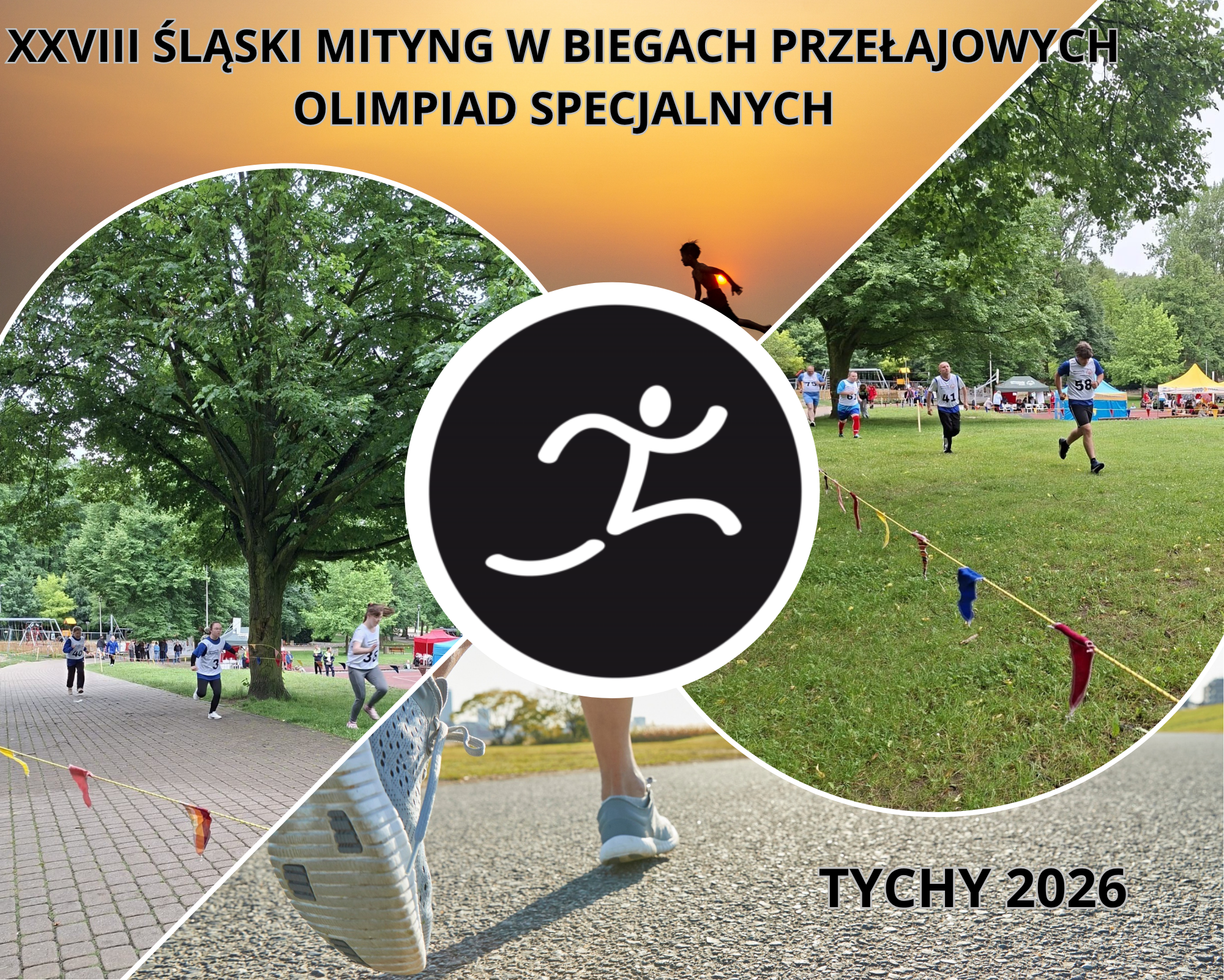 udział zawodników Klubu Fair Play Rybnik w Śląskim Mityngu w Biegach Przełajowych Olimpiad Specjalnych w Tychach
